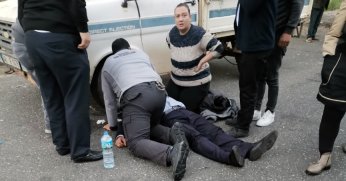 Otobüs şoförü kurtarılamadı