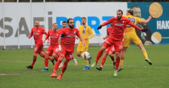 TFF 2. Lig: Belediye Derincespor: 0 - Düzcespor: 0