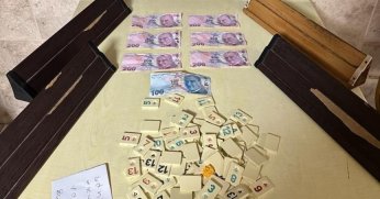 İş yerinde kumar oynatanlara baskın