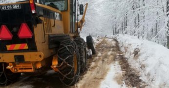 Büyükşehir Karla Mücadele Ekipleri teyakkuzdaydı