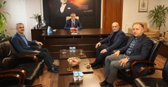 Bünyamin Çiftçi, ilçe protokolünü ziyaret etti