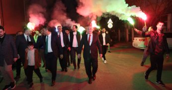 Samsunlulardan Başkan Bıyık’a coşkulu karşılama