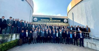 Kandıra’da güç birliği:Büyükakın, Turan ve Ölmez birlikte esnaf gezdi