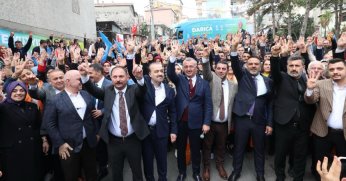 Darıca'da miting gibi açılış; 