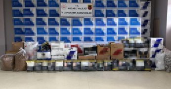 Kaçakçılık operasyonu: On binlerce makaron ele geçirildi