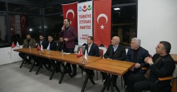 Yasin Özlü'ye Bir Destek de Türkiye İttifakı Partisi'nden 