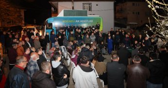 Büyükakın ile Tutuş'a Bayraktar ve Balören'de yoğun ilgi