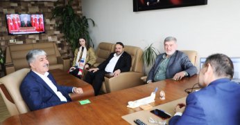 Çakır ve Ömeroğlu'dan kamu kurumlarına ziyaret