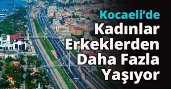 Kocaeli’de Kadınlar Erkeklerden Daha Fazla Yaşıyor
