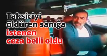 Korkunç taksici cinayetinin sanığı kendini böyle savundu