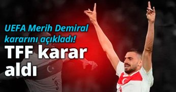 UEFA Merih Demiral kararını açıkladı!TFF karar aldı