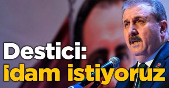 Destici: İdam istiyoruz