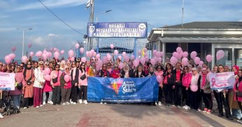 Büyükşehir’den meme kanseri farkındalık yürüyüşü