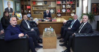 Başkan Büyükakın’dan MHP’ye iadeyi ziyaret