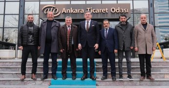 YILDIZLI, ANKARA’DA OTOBÜSÇÜ ESNAFI İLE İSTİŞARE TOPLANTISINA KATILDI