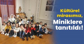 miniklere tanıtıldı!