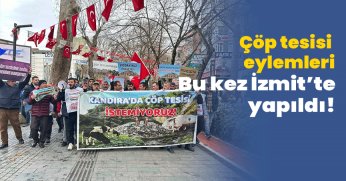 Bu kez İzmit'te yapıldı!