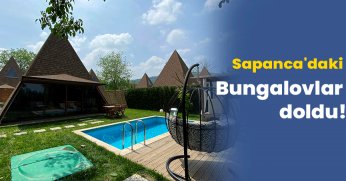 bungalovlar doldu!