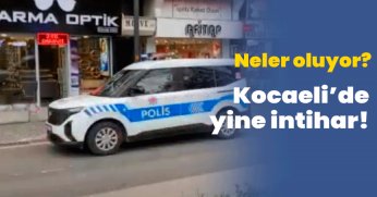 Kocaeli'de yine intihar!