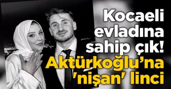 Kerem Aktürkoğlu'na 'nişan' linci