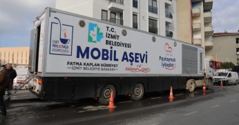 Hürriyet: Sıcak yemek hizmetimiz başladı