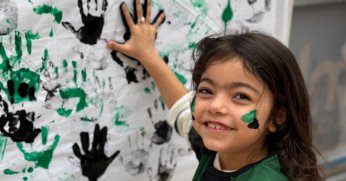 Yeşil-Siyah Günü’nde çocuklar çok mutlu oldu