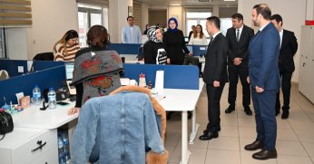 TÜİK Bölge Müdürlüğünde incelemelerde bulundu