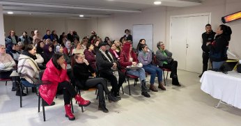 İZMEK kursiyerlerine ‘Uyuşturucu İle Mücadele Eğitimi’ verildi