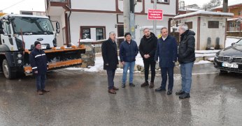 Karla mücadele ekipleri 7/24 sahada