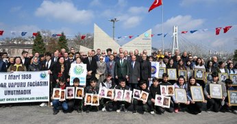 Anıt açılışıyla anıldılar