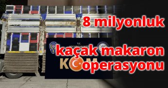 Kocaeli TEM'de 8 milyonluk şok operasyon