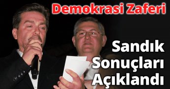 Sandık Sonuçları Açıklandı