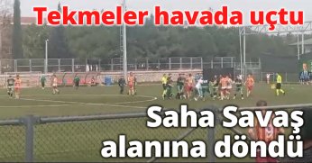 Saha Savaş alanına döndü