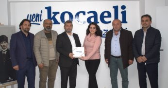 Kemal Çiçek ve Ekibi, Yeni Kocaeli Gazetesi’ni Ziyaret Etti!