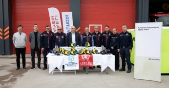 Hyundai’den Kocaeli İtfaiyesi’ne ekipman desteği