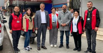 Bekirdere’de İşçilere Moral Ziyareti