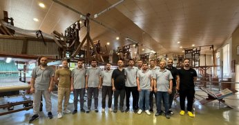 182 yıllık miras sarayları renklendiriyor