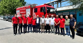 Gönüllü kahramanlara moral ziyareti