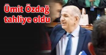 Ümit Özdağ'ın tahliye kararını aldığı an