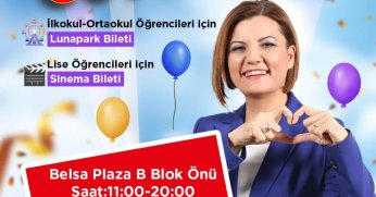 İzmit Belediyesinden öğrencilere tatil hediyesi!