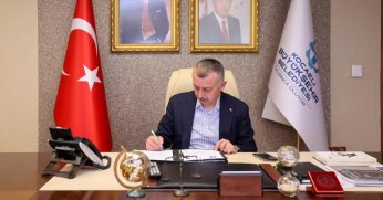 Başkan Büyükakın, Gazze ile kardeş şehir protokolünü imzaladı