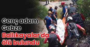 Genç adam Ballıkayalar'da ölü bulundu