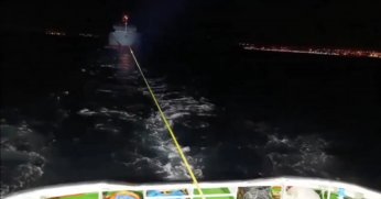 Kocaeli'de beklenen gemi Çanakkale Boğazı’nda arıza yaptı