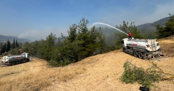 Büyükşehir A Takımı, yangınlar için seferber oldu
