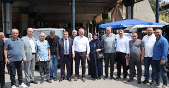 Perşembe Pazarı'nda Büyükakın'a yoğun ilgi