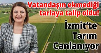 İzmit’te Tarım Canlanıyor