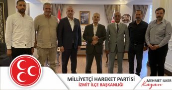 MHP'den İzmit Kaymakamı'na anlamlı ziyaret