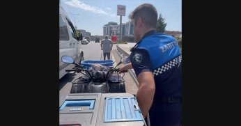 ATV’si bozulan özel bireyin imdadına zabıta yetişti