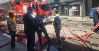 Olay Yerinde İncelemelerde Bulundu