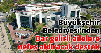 Kocaeli Büyükşehir Belediyesi’nden Dar gelirli ailelere nefes aldıracak destek